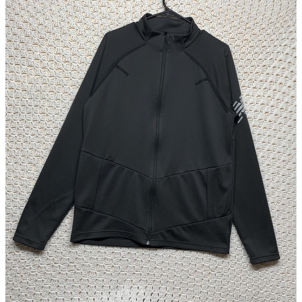 New Balance Light‎ Track jacket Mens XL Black Tenacity Training Full Zip
